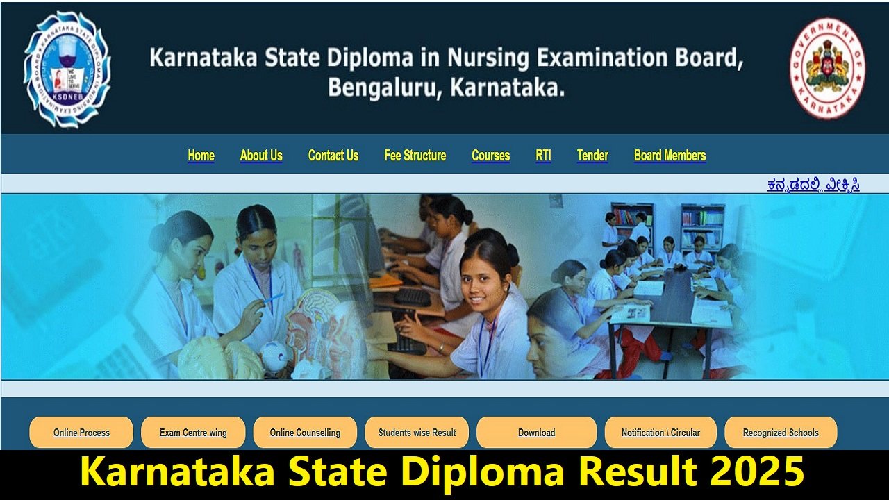 Karnataka State Diploma Result
