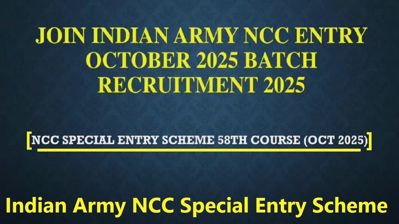 Join Indian Army 2025: Last Chance to Apply for NCC Special Entry Scheme Before March 15