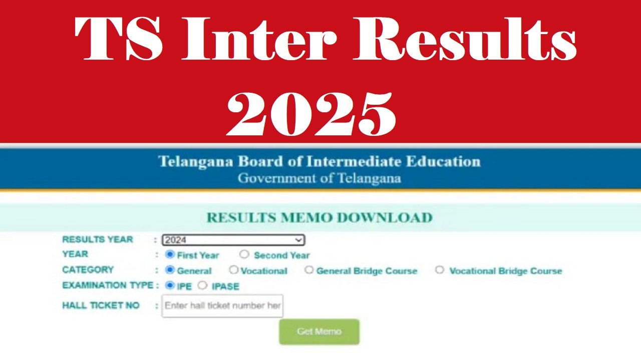 TS Inter Results 2025